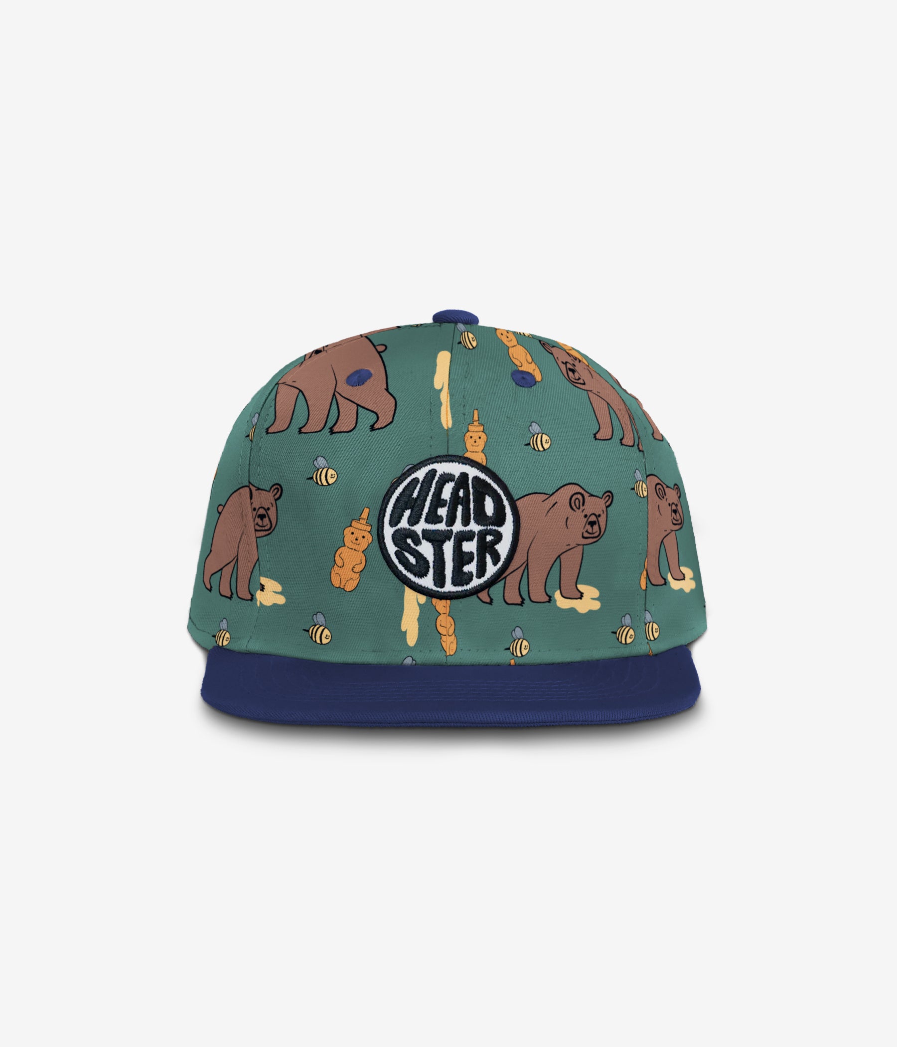Honey Bear Snapback cap for babies and kids, product view 2