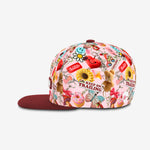 Keychain Snapback - Soft Pink cap for babies and kids, product view 3