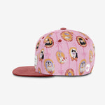Kitty Charm Snapback - Smart Pink cap for babies and kids, product view 3