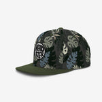 Leaf-Up Snapback - Charcoal cap for babies and kids by Headster Kids