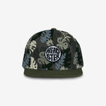 Leaf-Up Snapback - Charcoal cap for babies and kids, product view 2