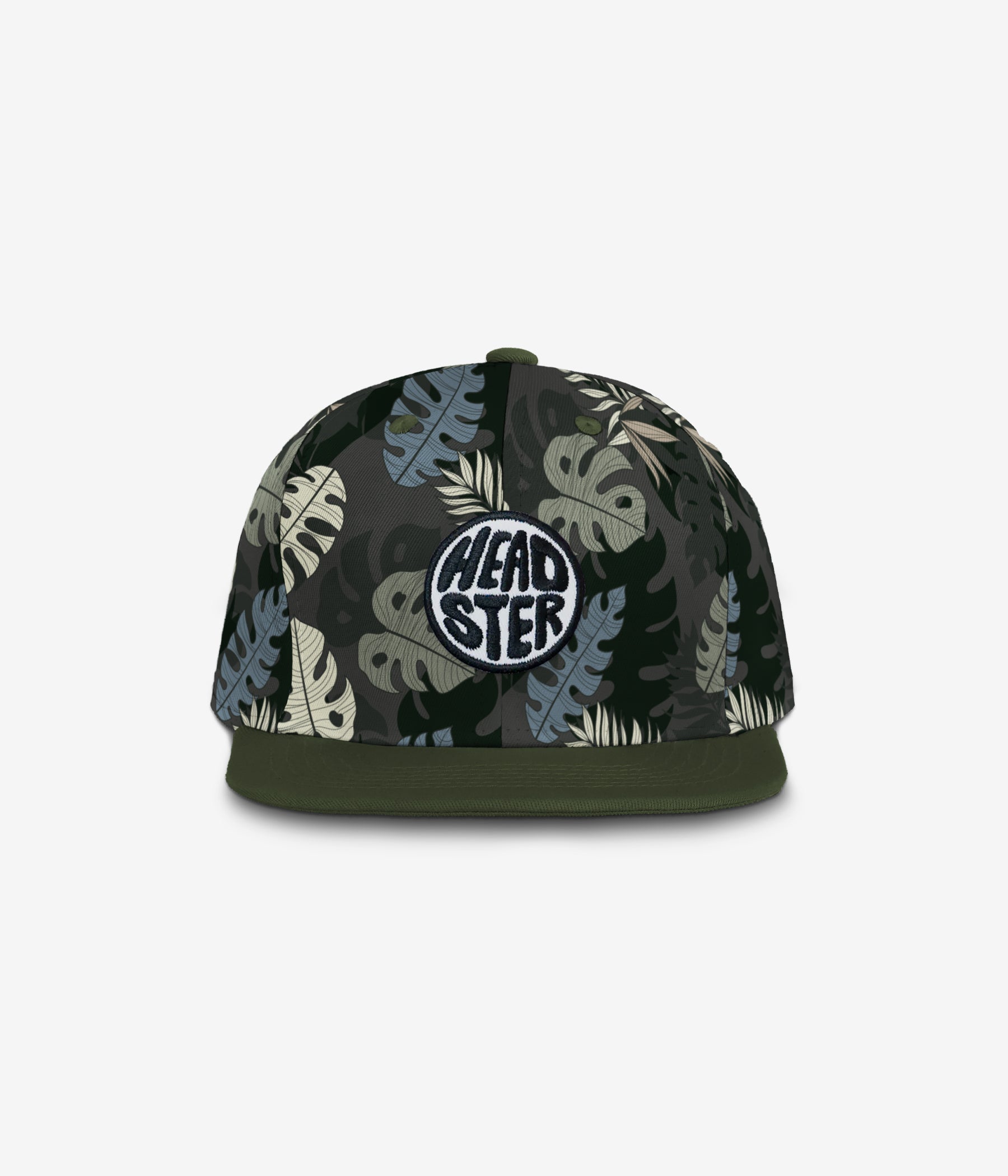 Leaf-Up Snapback - Charcoal cap for babies and kids, product view 2
