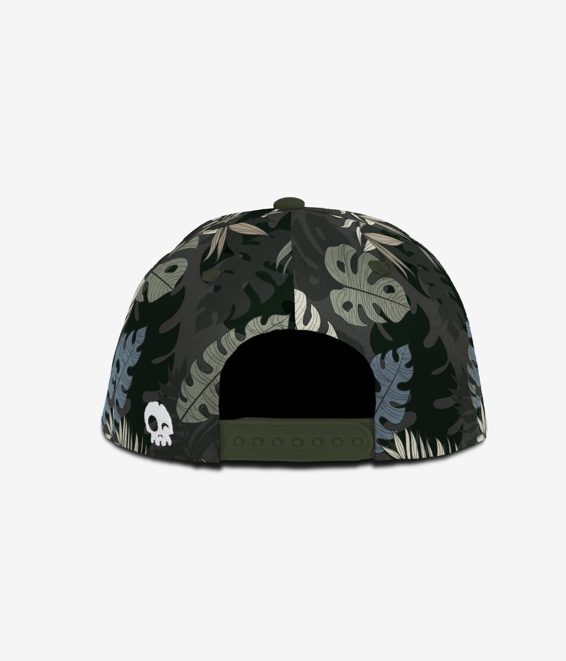 Leaf-Up Snapback - Charcoal cap for babies and kids, product view 4