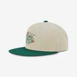 Lunch Kraken Snapback - Pale Beige cap for babies and kids by Headster Kids
