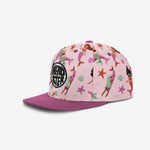 Mermaid Dreamland Snapback - Rosy cheeks cap for babies and kids by Headster Kids