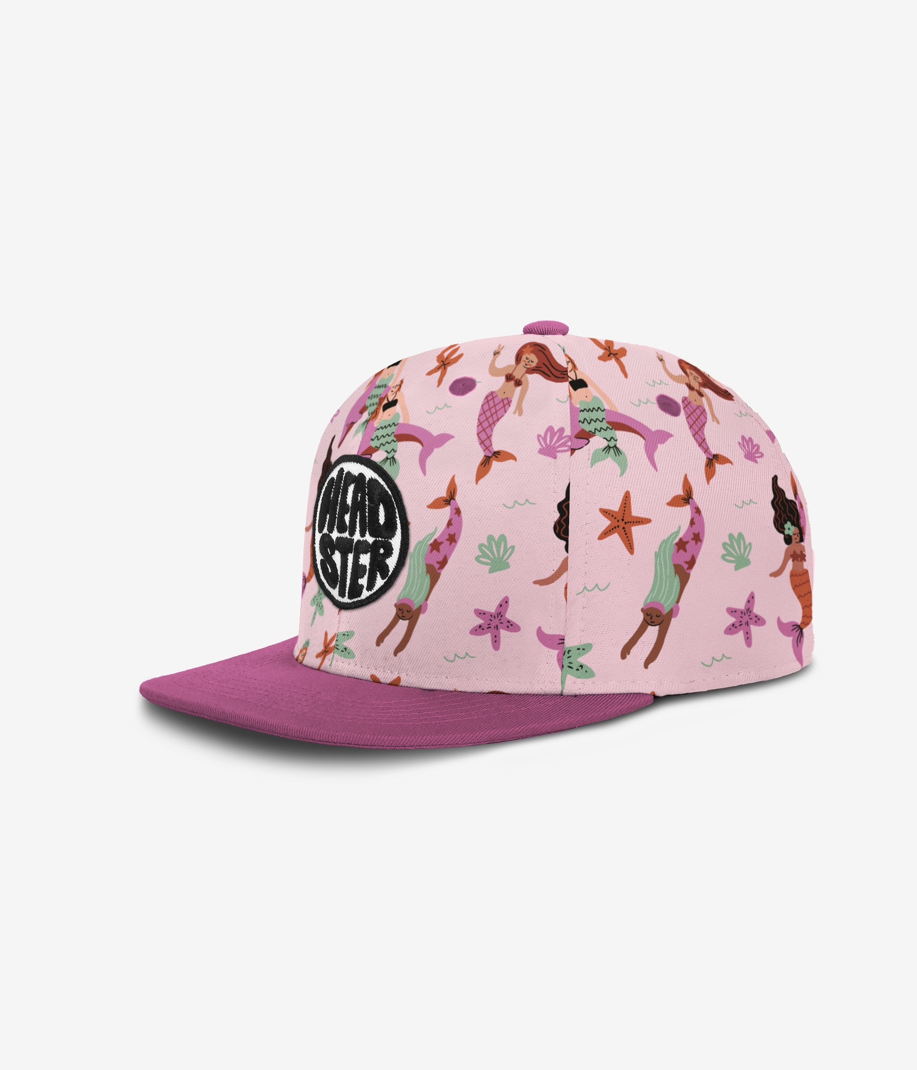 Mermaid Dreamland Snapback - Rosy cheeks cap for babies and kids by Headster Kids
