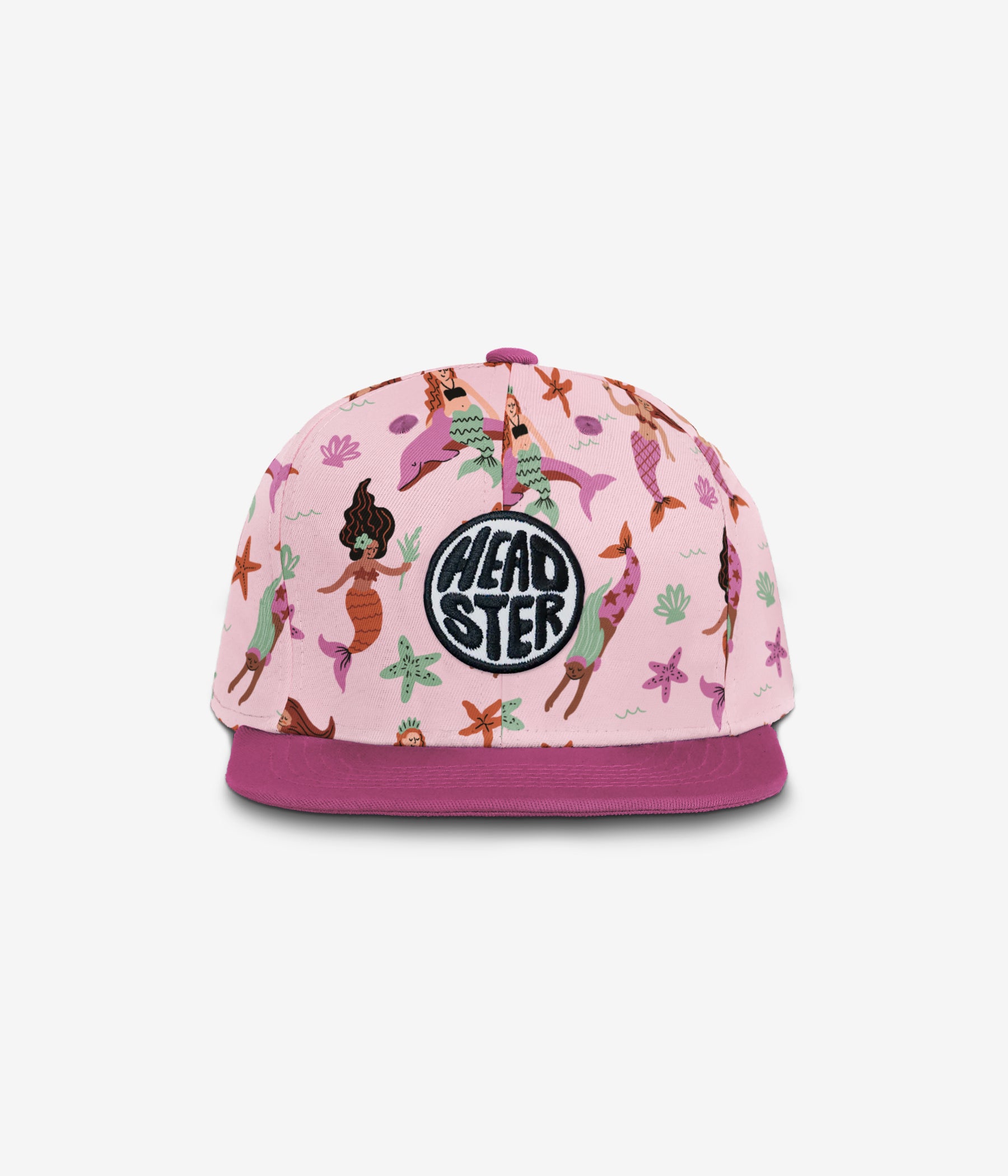 Mermaid Dreamland Snapback - Rosy cheeks cap for babies and kids, product view 2