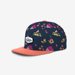 Midnight Meadow Snapback - True Indigo cap for babies and kids by Headster Kids