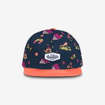 Midnight Meadow Snapback - True Indigo cap for babies and kids, product view 2