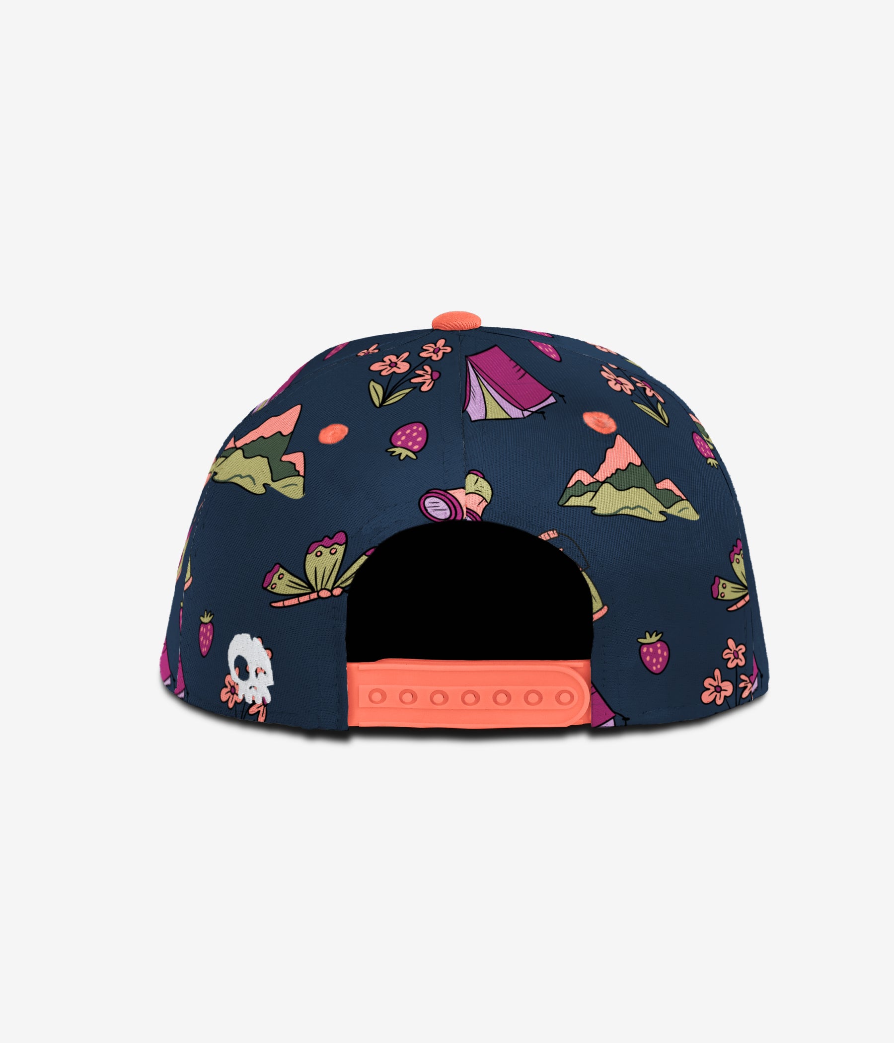Midnight Meadow Snapback - True Indigo cap for babies and kids, product view 4