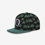 Midnight Palms Snapback - Black cap for babies and kids by Headster Kids