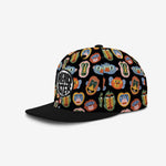 Monkey Business Snapback - Black cap for babies and kids by Headster Kids