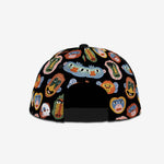 Monkey Business Snapback - Black cap for babies and kids, product view 4
