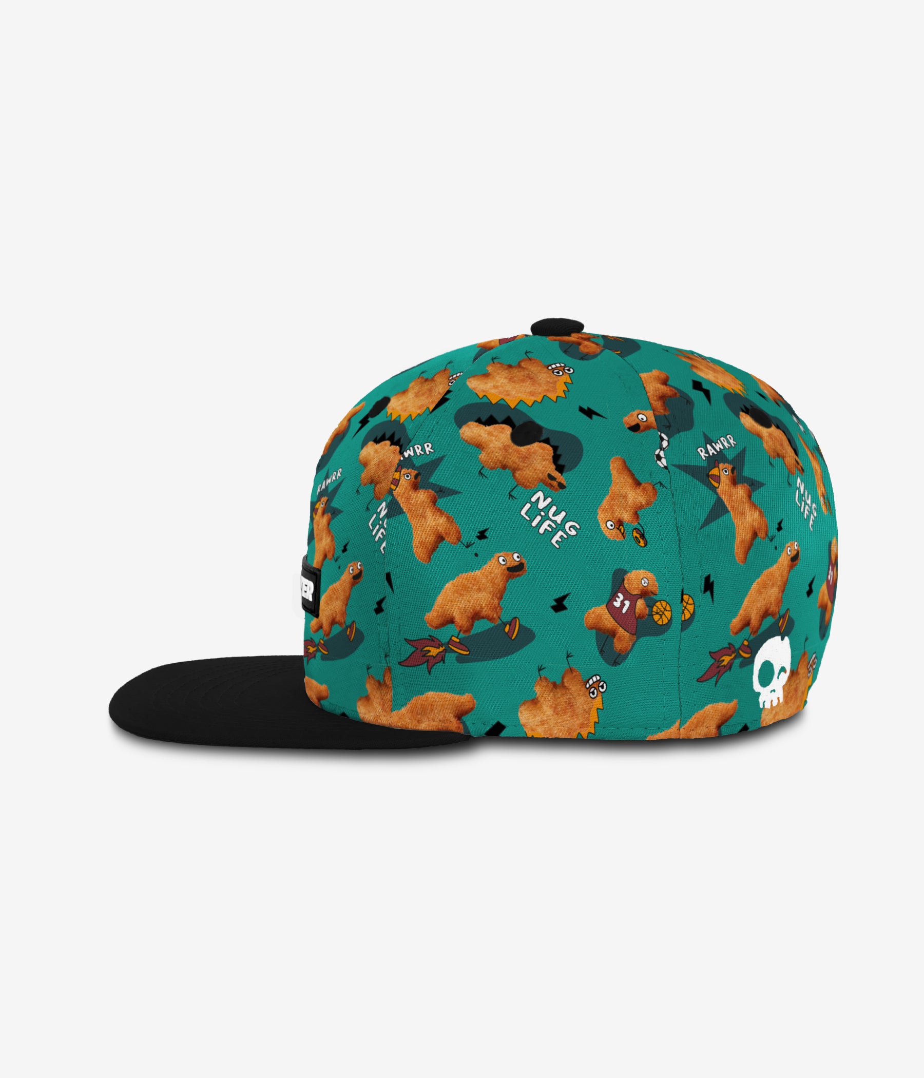 Nug Life Snapback cap for babies and kids, product view 3