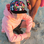 Oasis Birds Snapback cap for babies and kids, product view 5