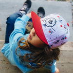 On The Slopes Snapback cap for babies and kids, product view 2