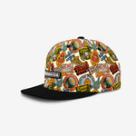 Outdoor Patches Snapback - Warm Butter cap for babies and kids by Headster Kids
