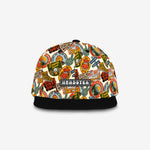 Outdoor Patches Snapback - Warm Butter cap for babies and kids, product view 2