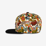 Outdoor Patches Snapback - Warm Butter cap for babies and kids, product view 3