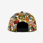 Outdoor Patches Snapback - Warm Butter cap for babies and kids, product view 4