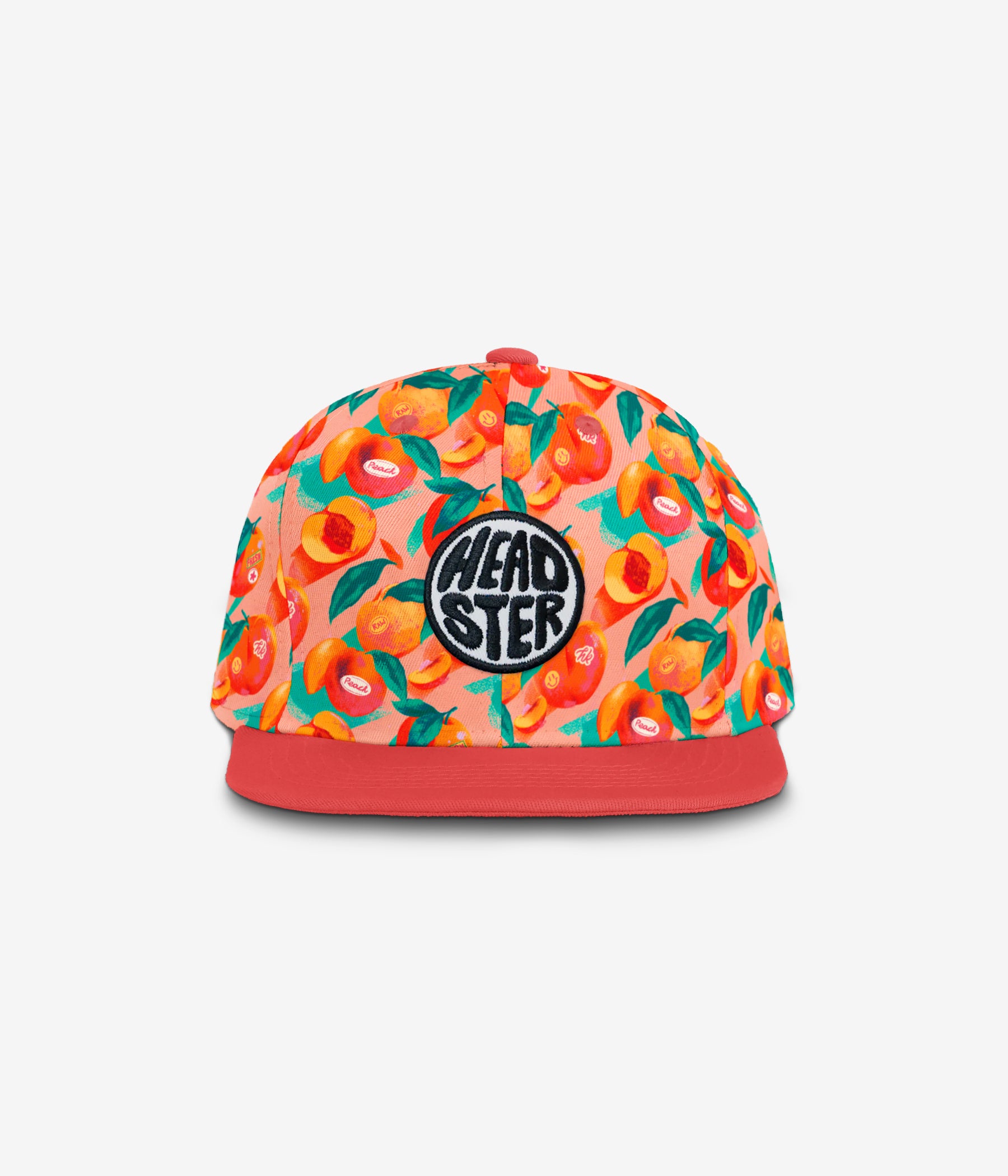 Peachy Keen Snapback - Harvest Peach cap for babies and kids, product view 2