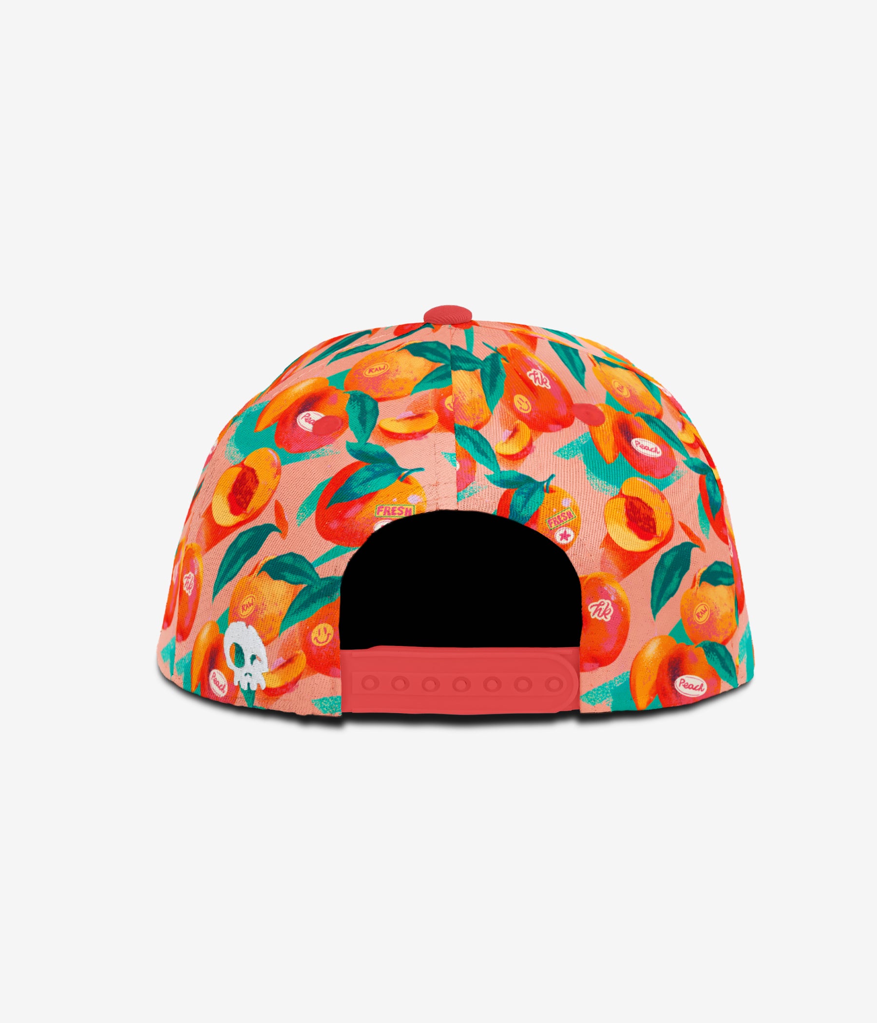 Peachy Keen Snapback - Harvest Peach cap for babies and kids, product view 4