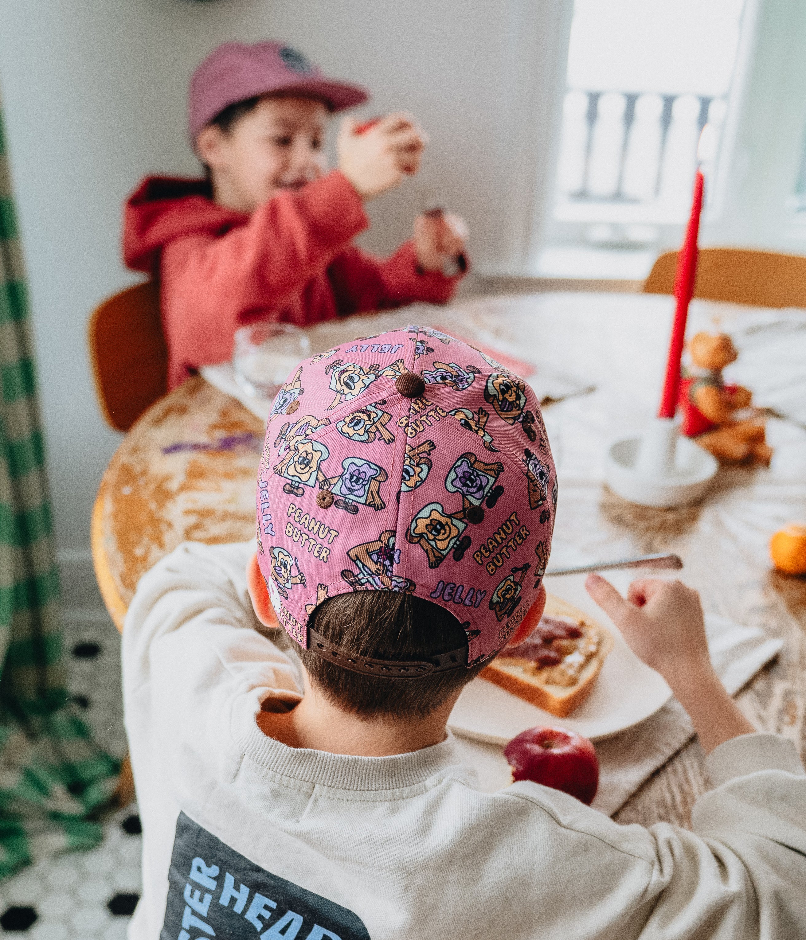 Peanutty & Jelly joy Snapback cap for babies and kids, product view 5