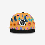 Peppy Snapback - yellow cap for babies and kids, product view 2