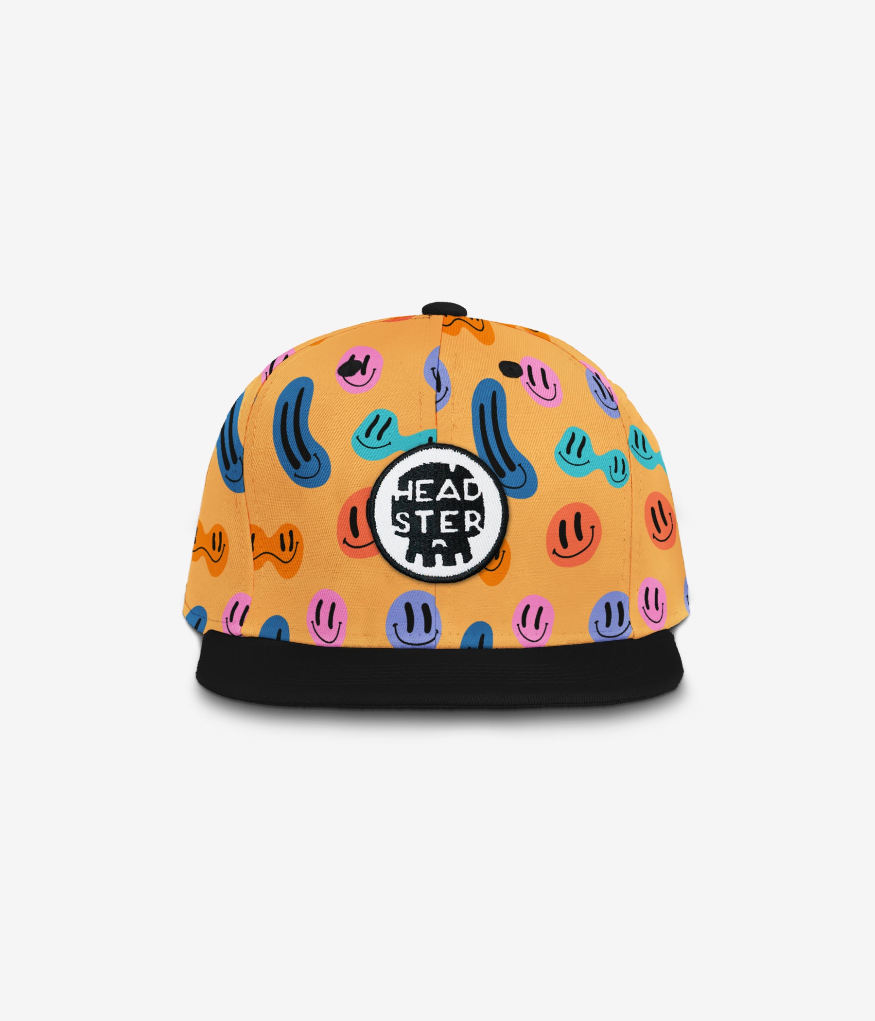 Peppy Snapback - yellow cap for babies and kids, product view 2
