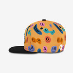 Peppy Snapback - yellow cap for babies and kids, product view 3
