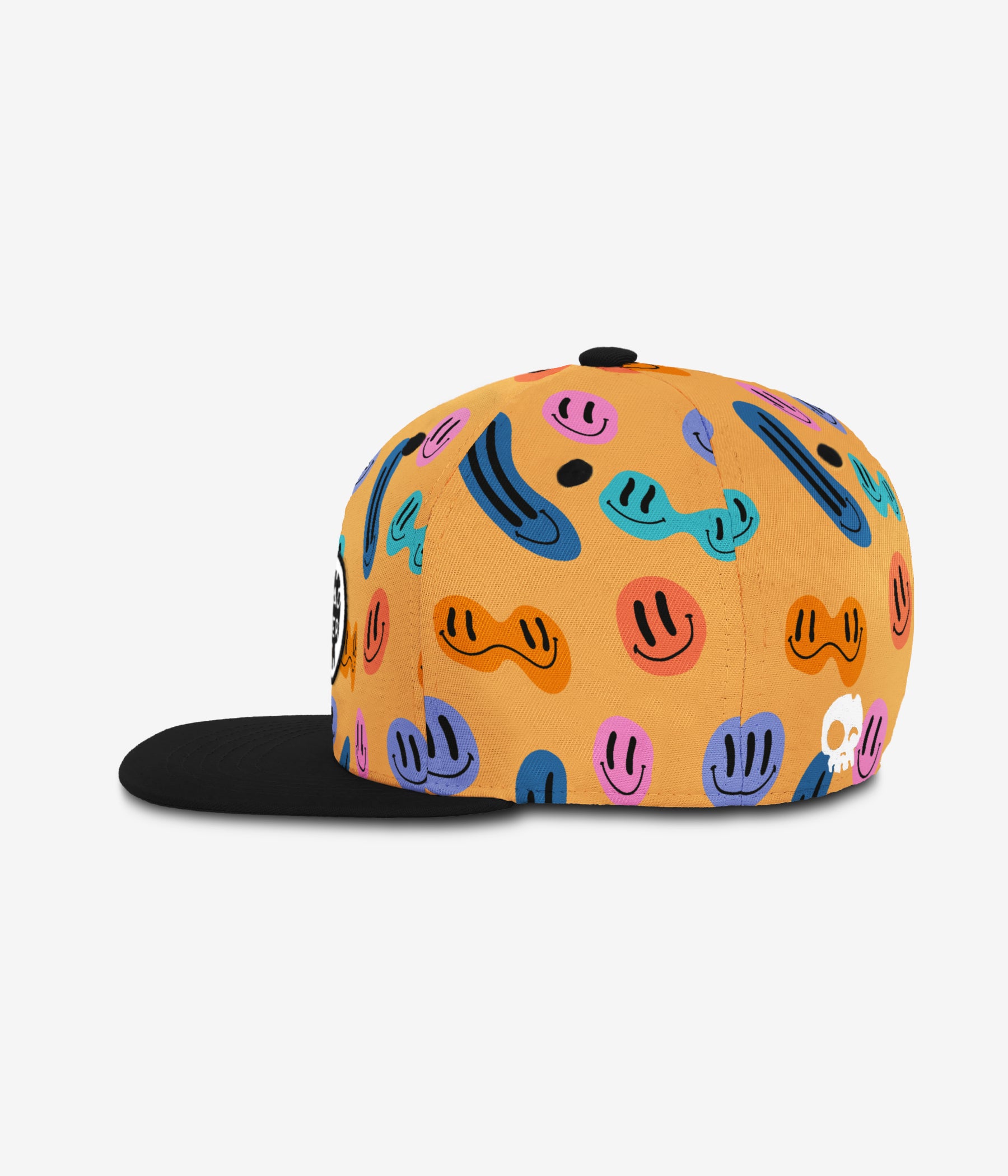 Peppy Snapback - yellow cap for babies and kids, product view 3