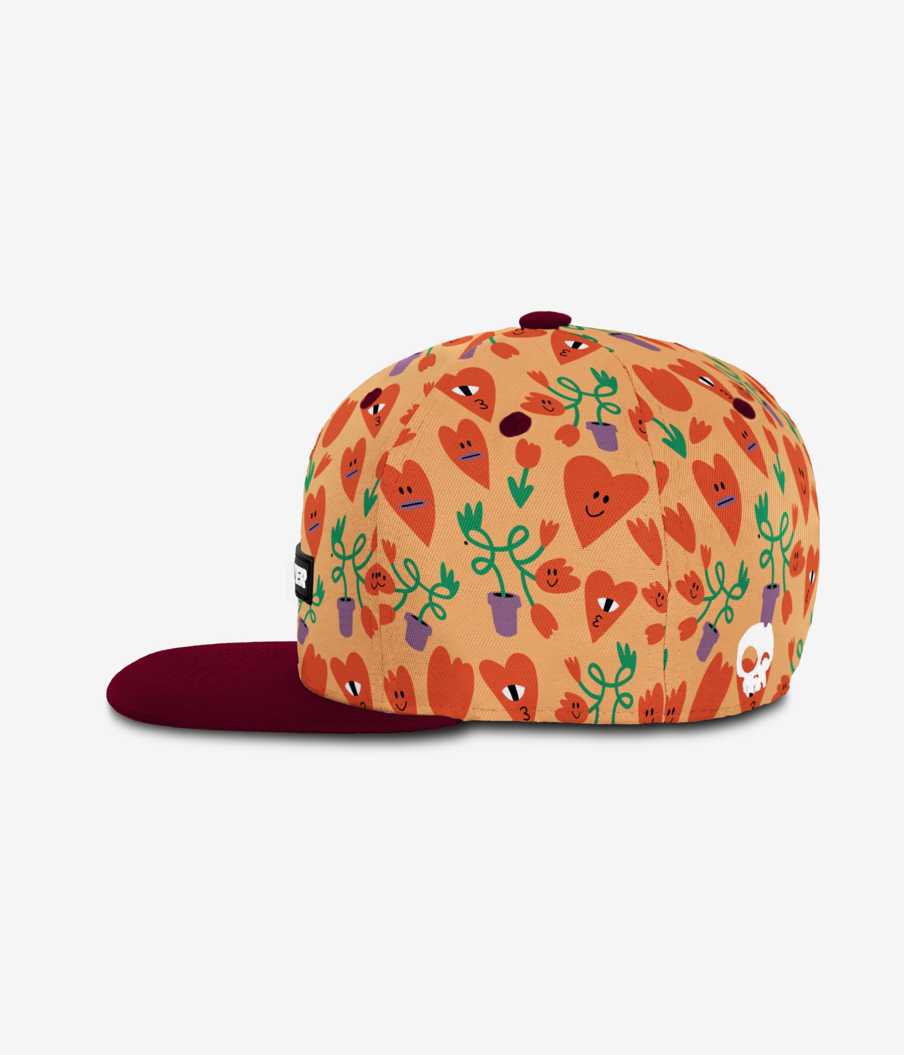 Plant Lovers Snapback cap for babies and kids, product view 3