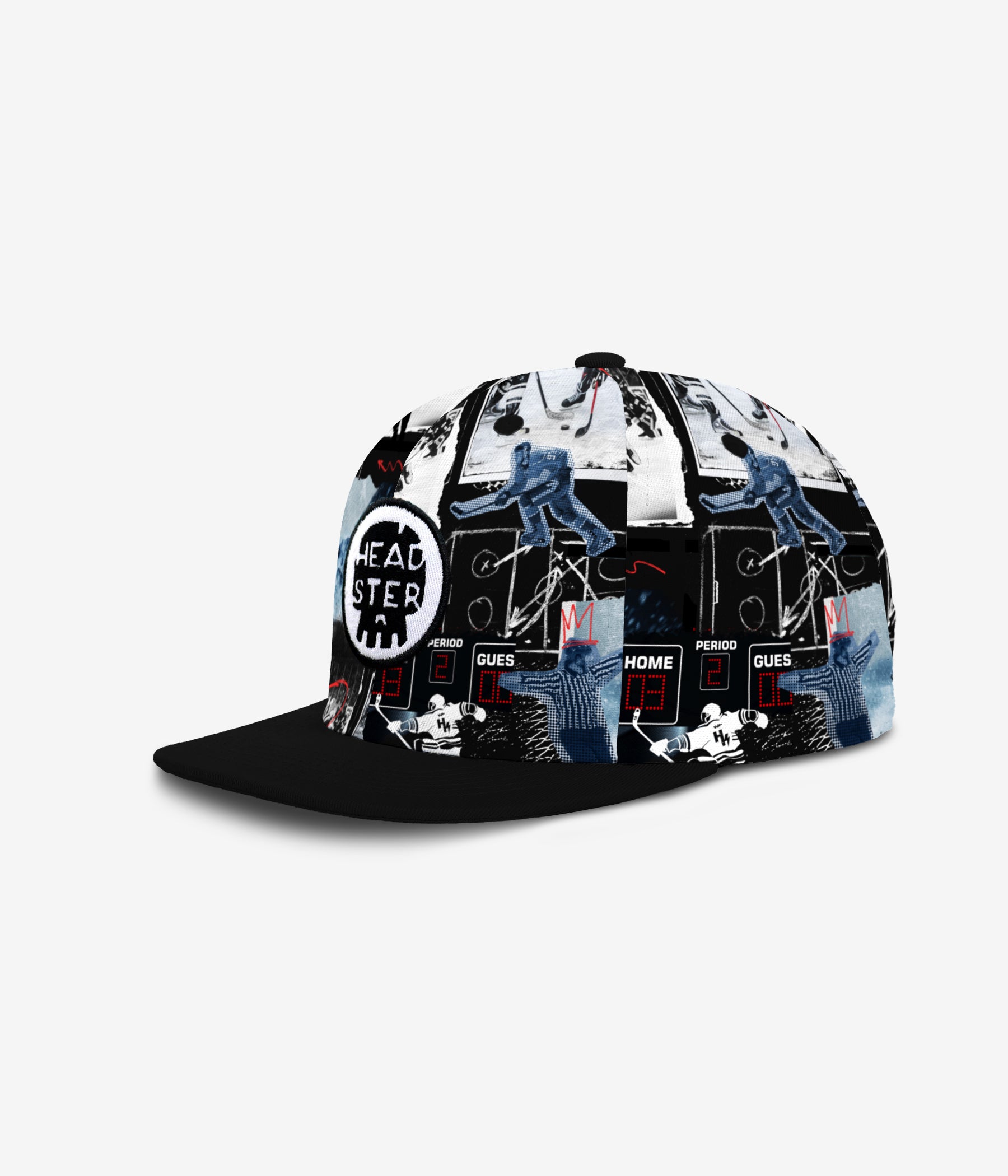 Playoff Snapback - Black cap for babies and kids by Headster Kids