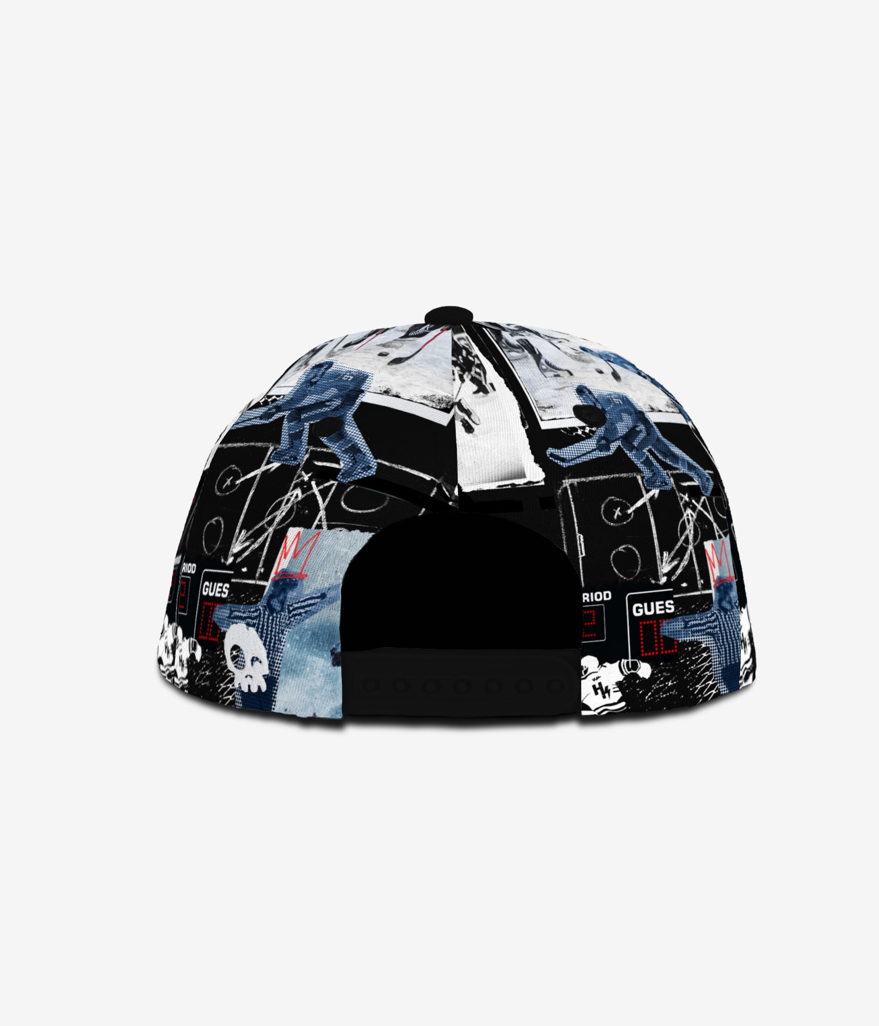 Playoff Snapback - Black cap for babies and kids, product view 4