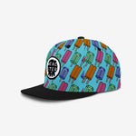 Pop Neon Blue cap for babies and kids by Headster Kids