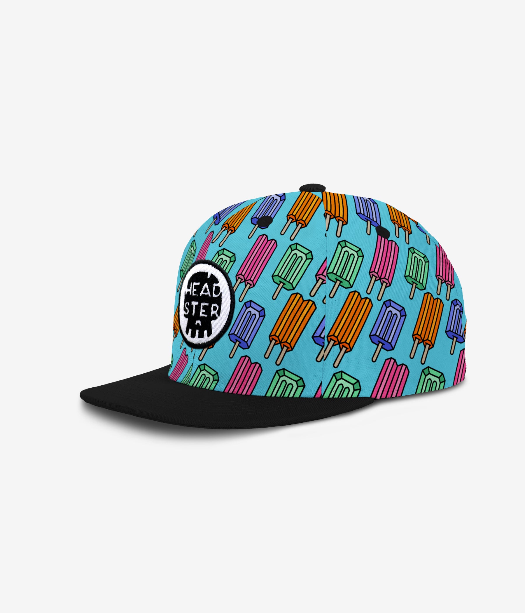 Pop Neon Blue cap for babies and kids by Headster Kids