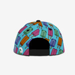Pop Neon Blue cap for babies and kids, product view 4