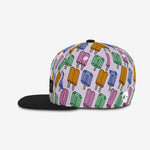 Pop Neon Purple cap for babies and kids, product view 3