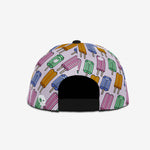 Pop Neon Purple cap for babies and kids, product view 4