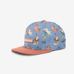 Purrfectly Magical Snapback - Periwinkle cap for babies and kids by Headster Kids