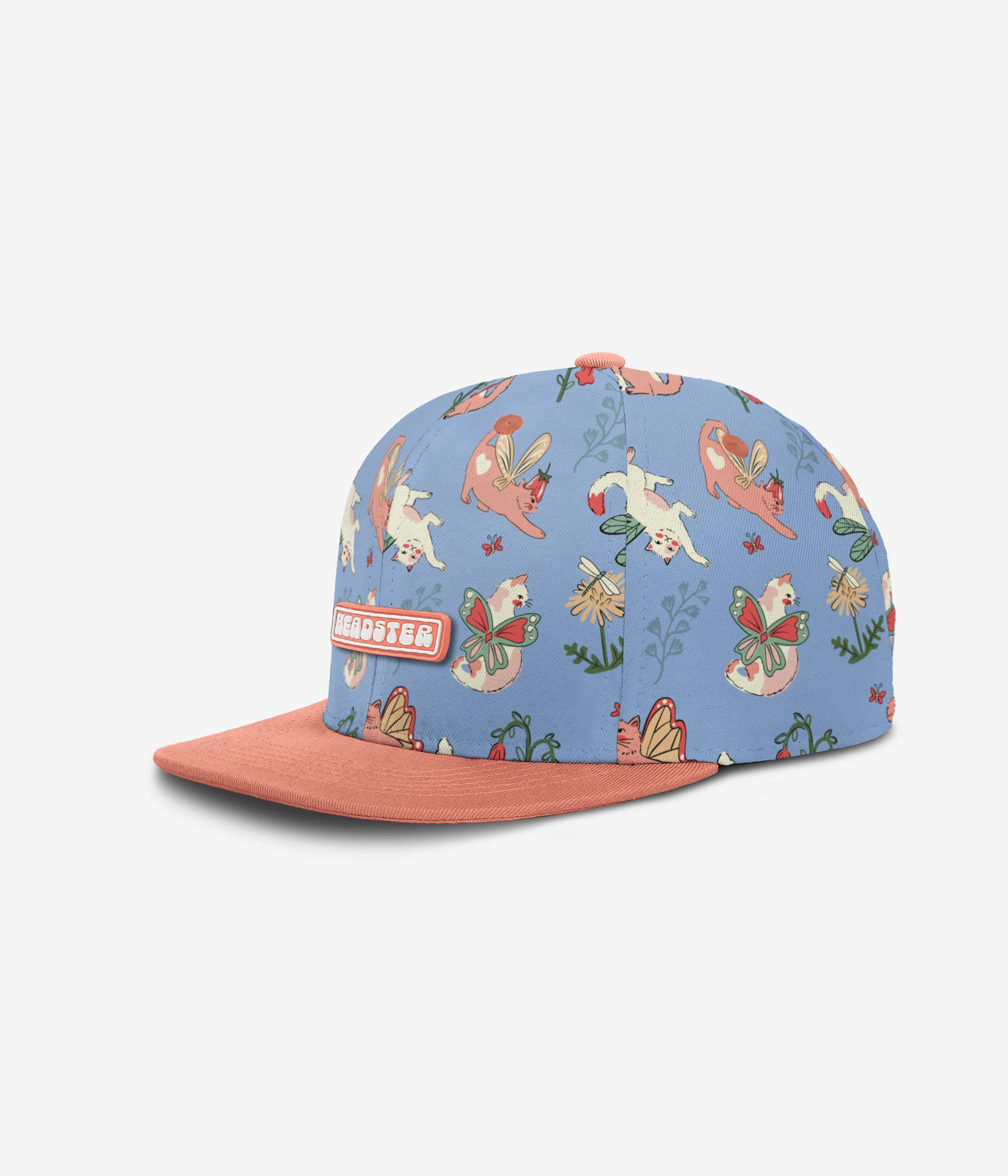 Purrfectly Magical Snapback - Periwinkle cap for babies and kids by Headster Kids