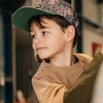 Real Tree Snapback cap for babies and kids, product view 5
