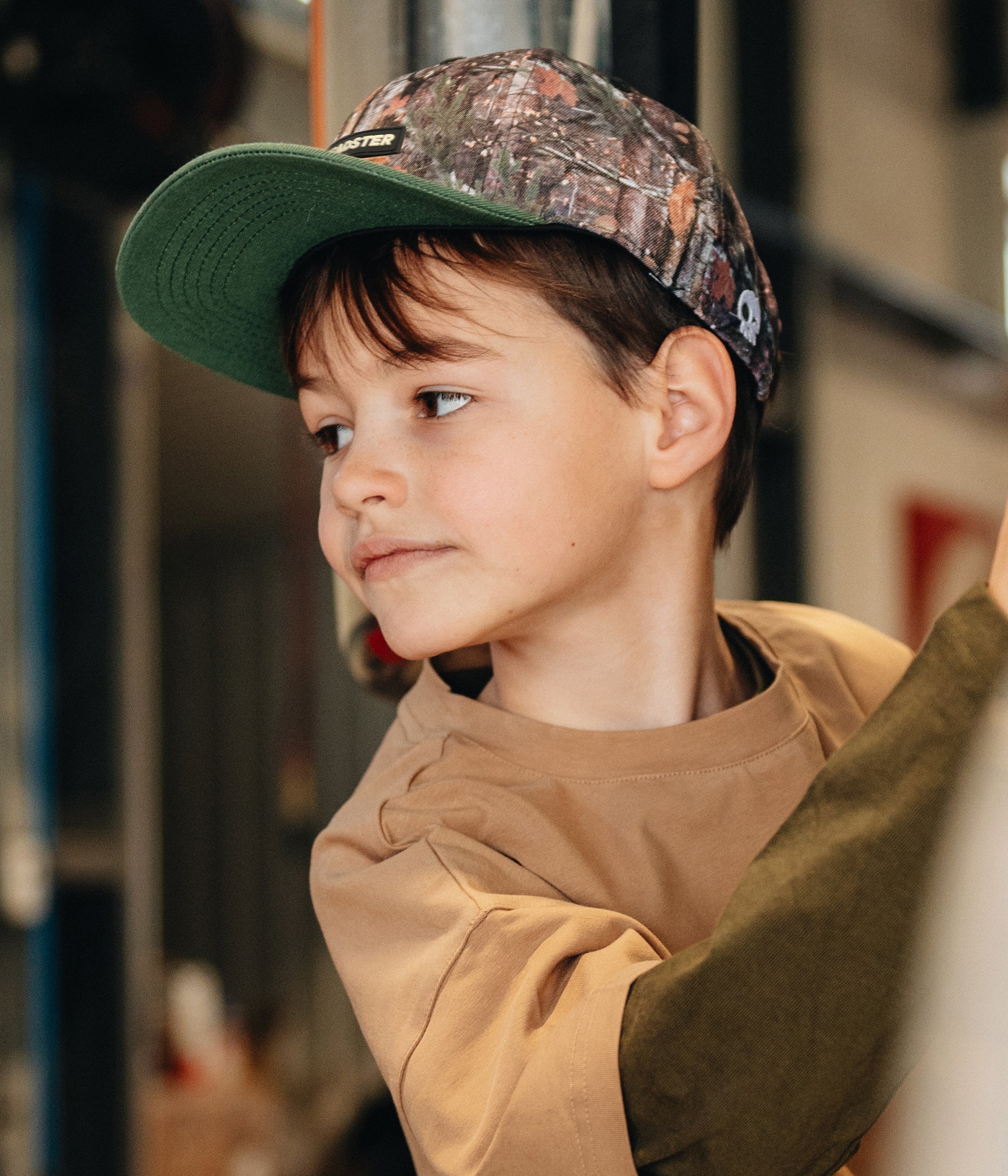 Real Tree Snapback cap for babies and kids, product view 5