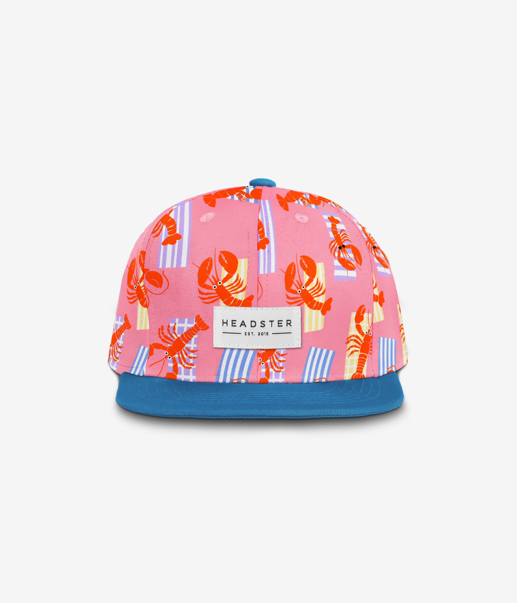 Red Lobster Snapback cap for babies and kids, product view 2