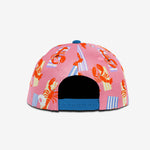 Red Lobster Snapback cap for babies and kids, product view 4