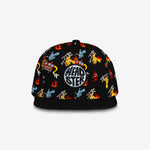 Rescue Snapback - Black cap for babies and kids, product view 2
