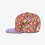 Retro Bloom Snapback - Peaches cap for babies and kids, product view 3