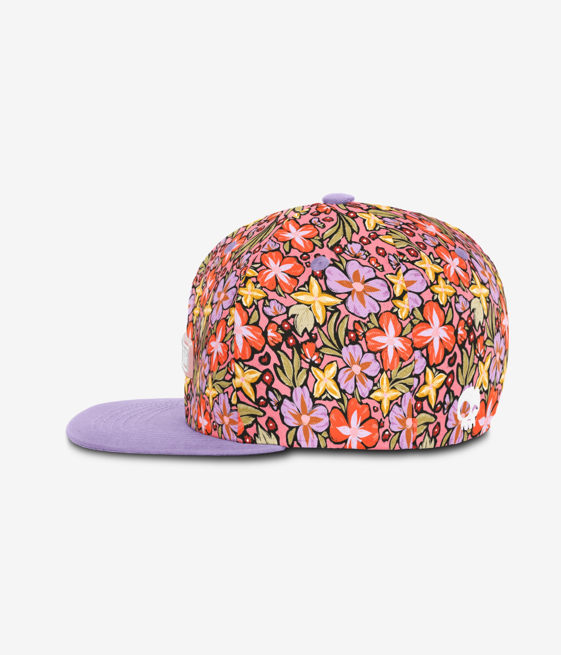 Retro Bloom Snapback - Peaches cap for babies and kids, product view 3