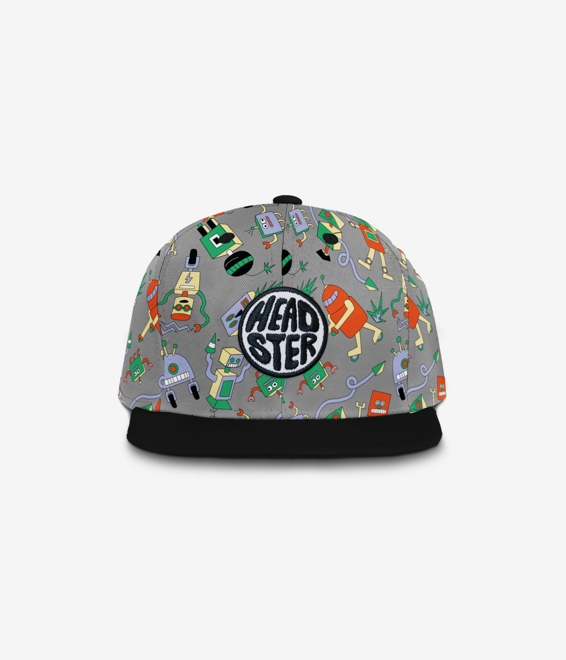 Robotic Chaos Snapback cap for babies and kids, product view 2