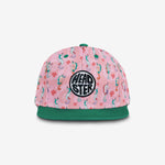 Seahorse Dreams Snapback - Smart Pink cap for babies and kids, product view 2